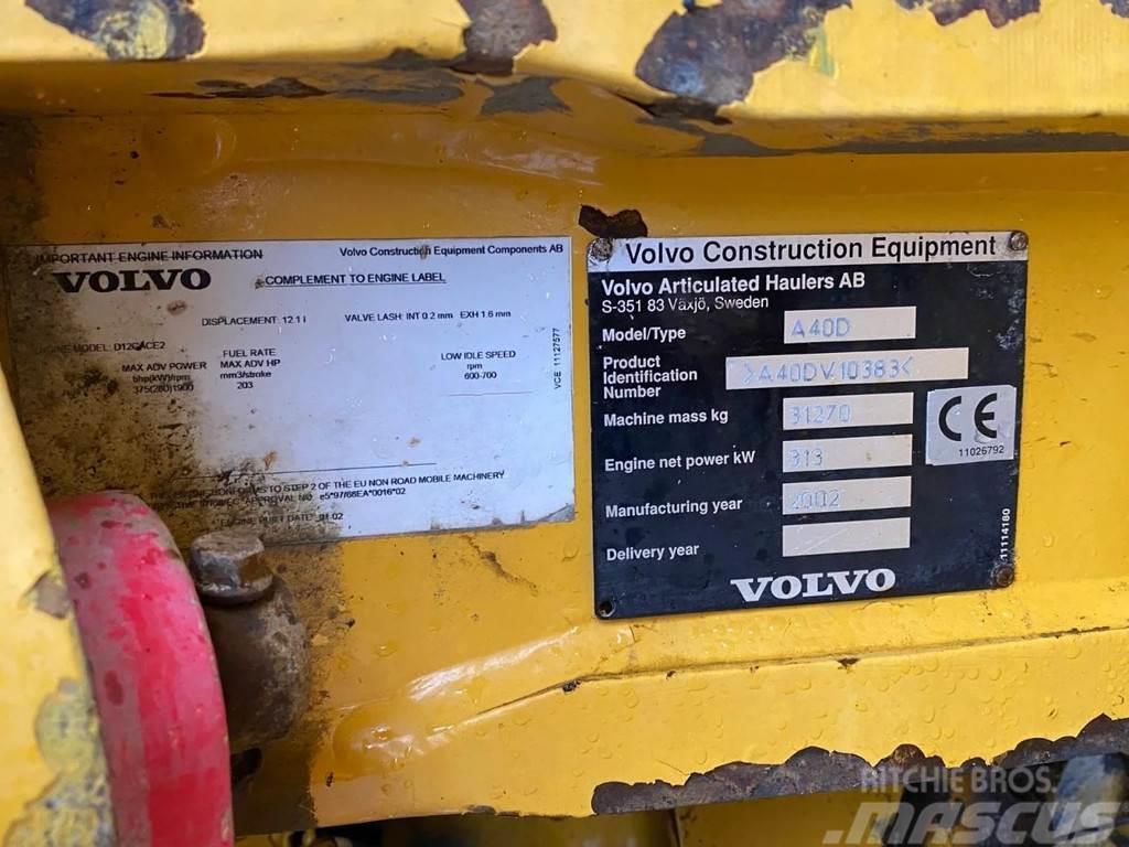 Volvo A40 D | AIRCO | 6X6 | 70 TON Liigendraamiga pinnaseveokid