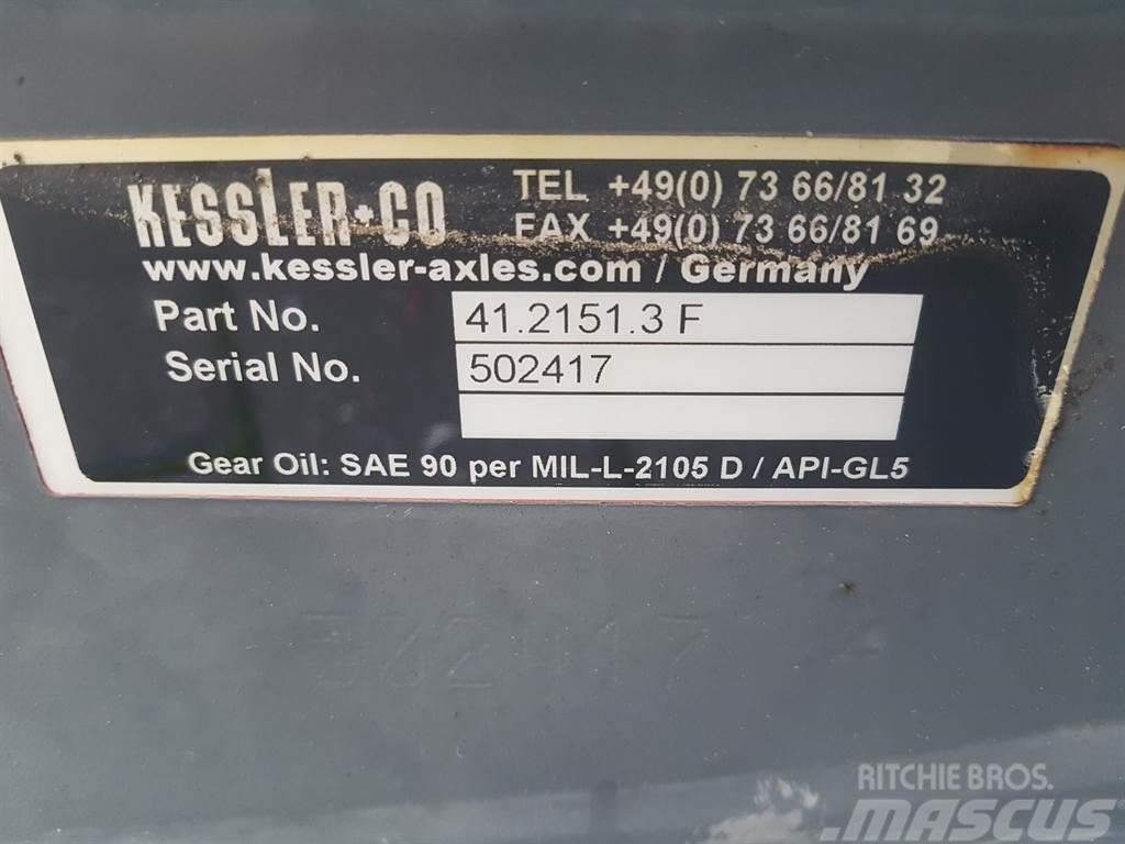 Fuchs MHL320-Kessler+CO 41.2151.3F-Terex 5435661010-Axle Sillad