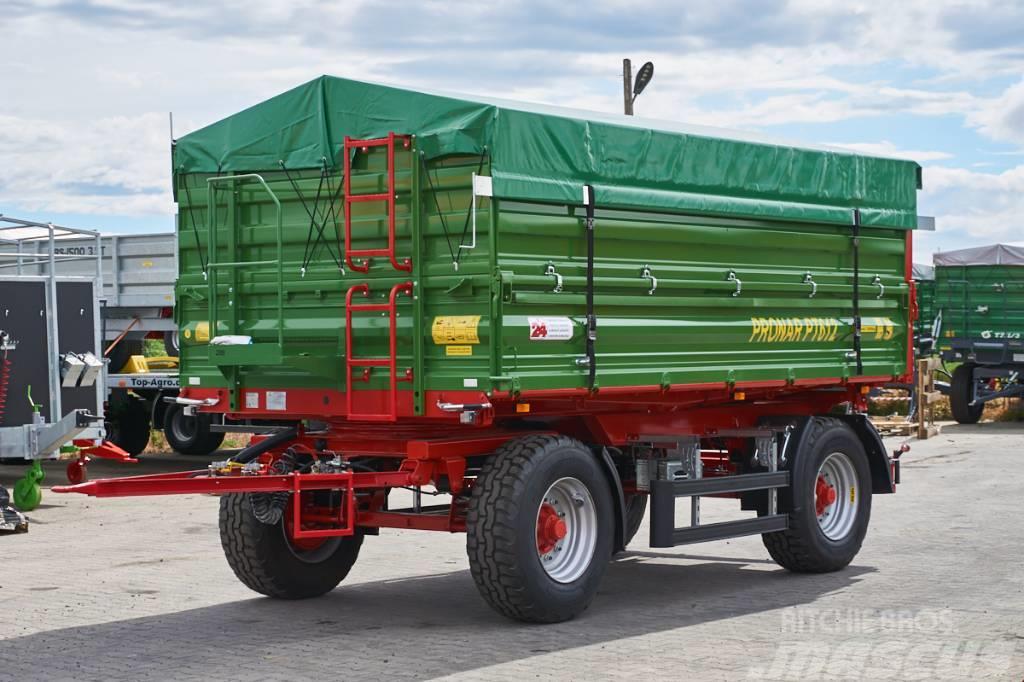 Pronar PT 612 / 12 tones tipping trailer / pallet wide Kallurhaagised