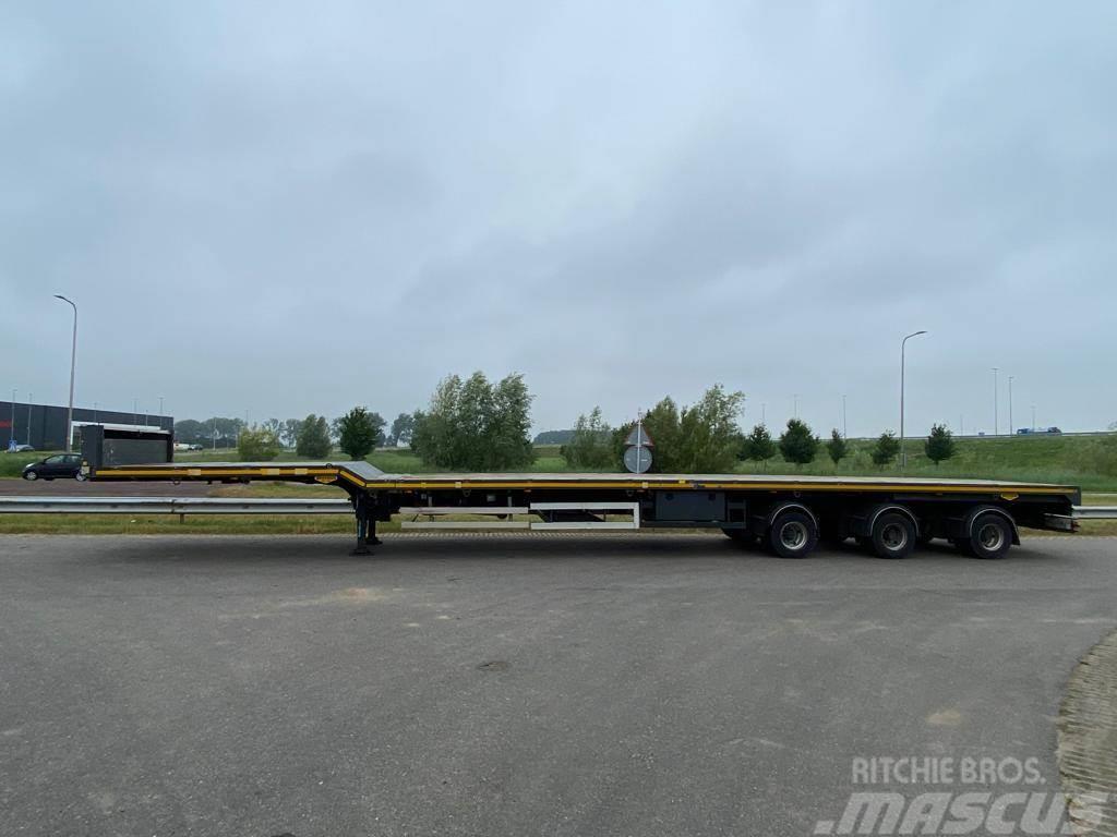 Broshuis 5 AOU-68/3-15 trailer 3 x extendable Windmill Tran Madelpoolhaagised