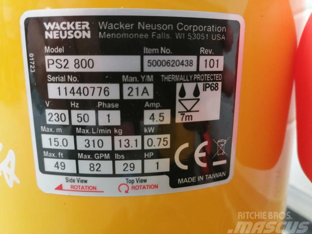 Wacker Neuson PS2800 Veepumbad