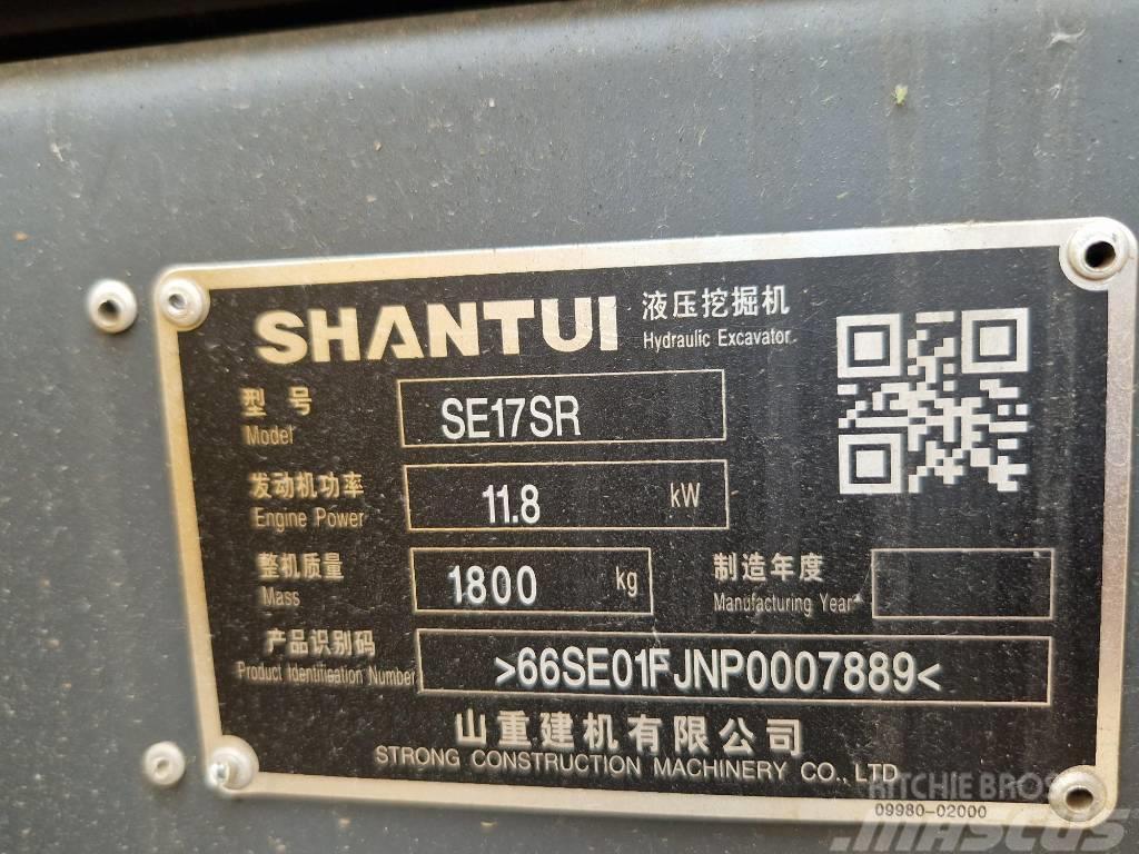Shantui SE17SR Miniekskavaatorid < 7 t