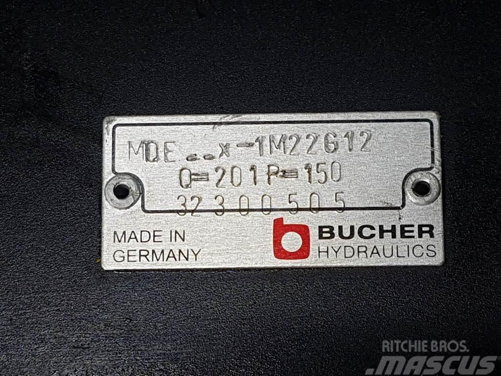 Bucher Hydraulics MQE**x - 1M22G12 - CITYCAT 5000 - Valve Hüdraulika