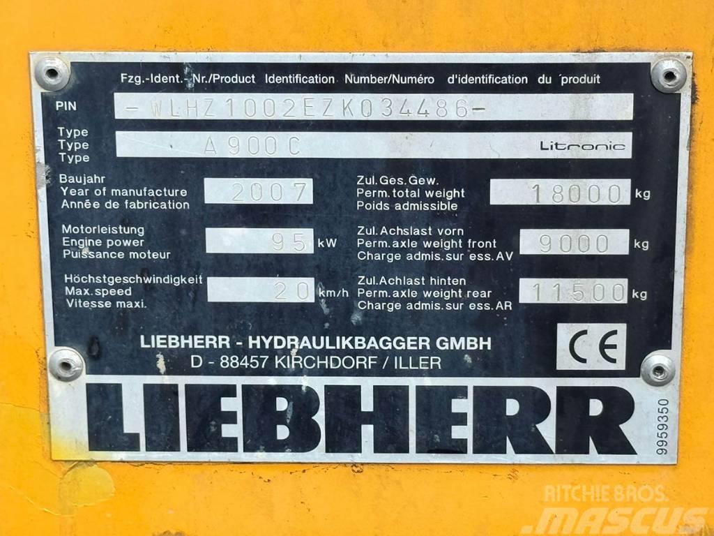 Liebherr A 900 C Litronic Ratasekskavaatorid