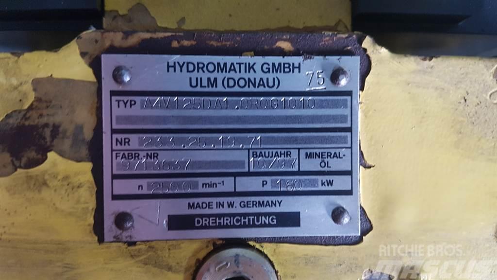 Hydromatik A4V125DA1.0R0G1010 - Drive pump/Fahrpumpe/Rijpomp Hüdraulika