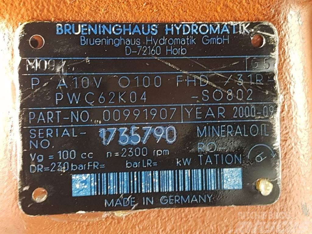 Brueninghaus Hydromatik P A10VO100FHD/31R-R910991907-Load sensing pump Hüdraulika