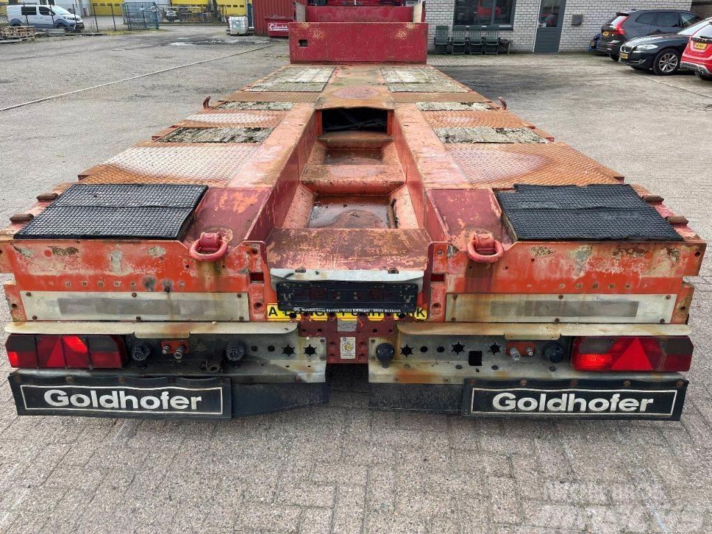 Goldhofer STZ-L 3-38/80 F2 with hydraulic ramps Raskeveo poolhaagised