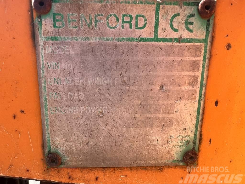 Benford 6000 PS 6T dömper Liigendraamiga pinnaseveokid