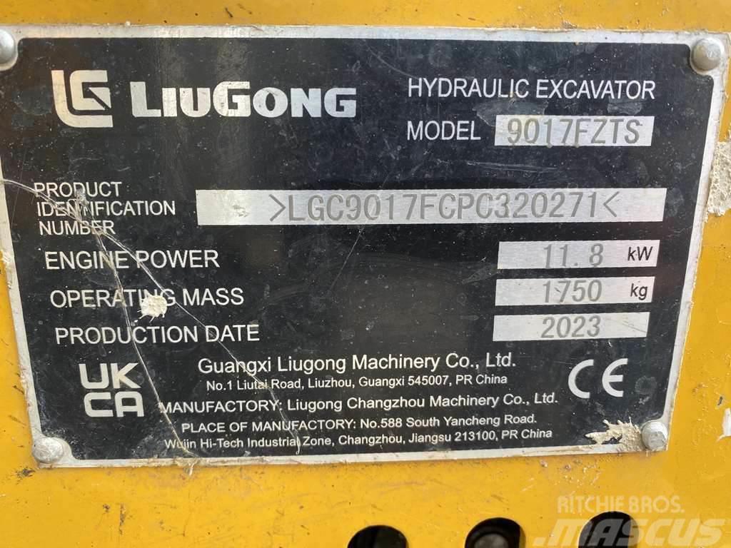 LiuGong 9017F Miniekskavaatorid < 7 t