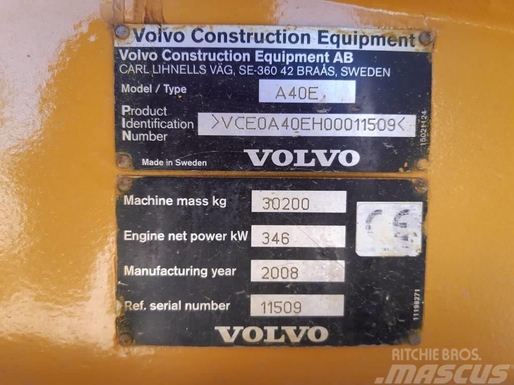 Volvo A 40 E Liigendraamiga pinnaseveokid