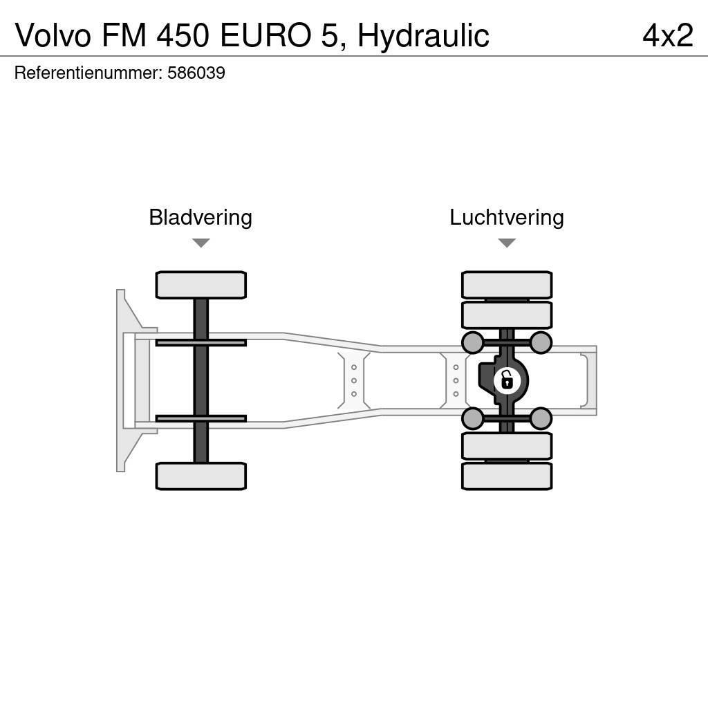 Volvo FM 450 EURO 5, Hydraulic Sadulveokid