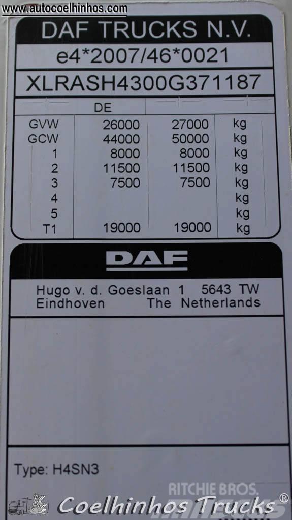 DAF XF 480 Raamautod