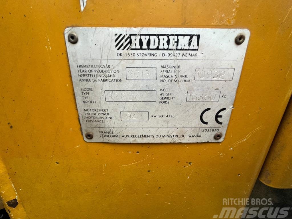 Hydrema 922 D Liigendraamiga pinnaseveokid