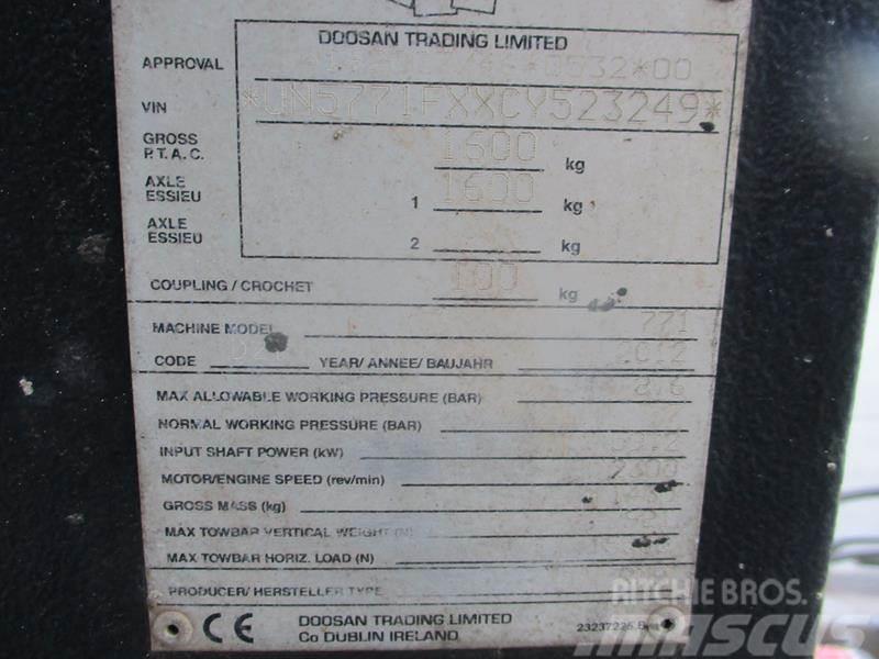 Doosan 7 / 71 - N Kompressorid