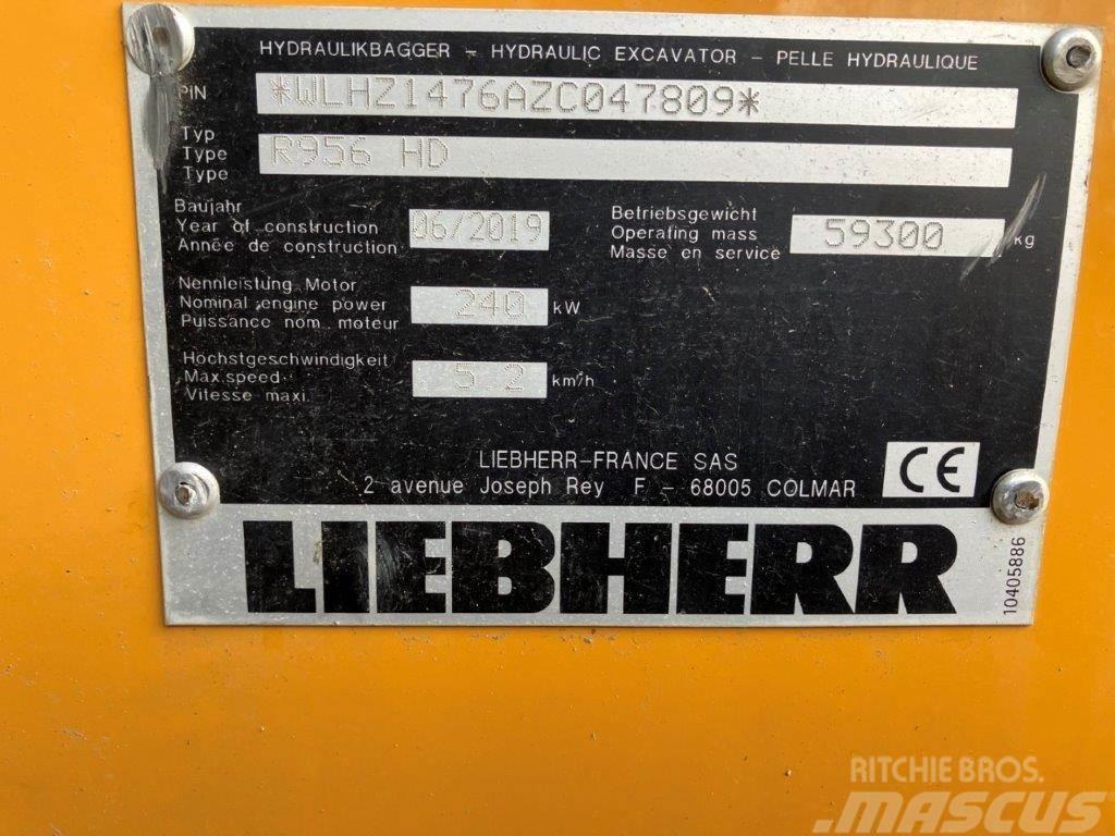 Liebherr R 956 Litronic Roomikekskavaatorid