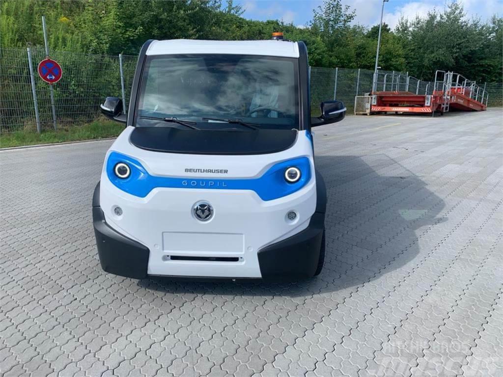 Goupil G 6 Elektrofahrzeug Transporter zur Miete Muu kommunaaltehnika
