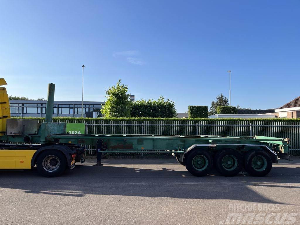 Van Hool SK 305 - 30FT Tipping Container Chassis - ROR Axle Konteinerveo poolhaagised