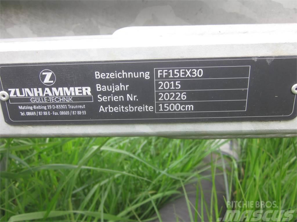 Zunhammer FF15EX30 Schleppschuh Verteiler Gestänge, 15 m, VO Sõnnikulaoturid