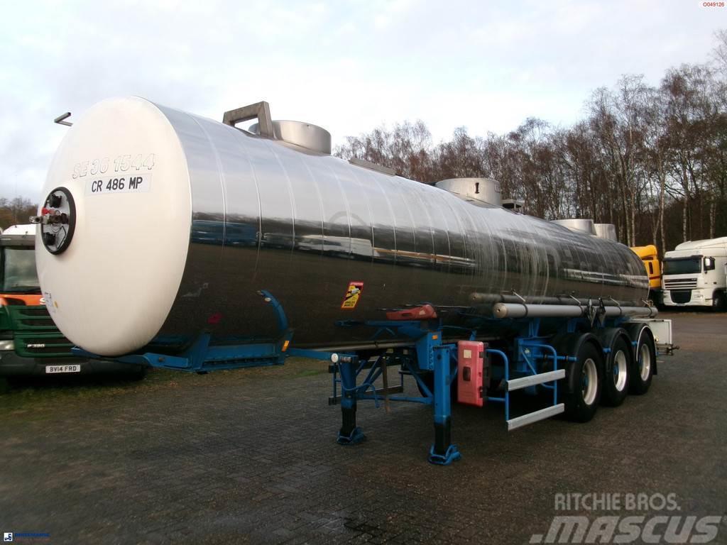 Magyar Chemical ACID tank inox L10BN 20.5 m3 / 1 comp Tsistern poolhaagised