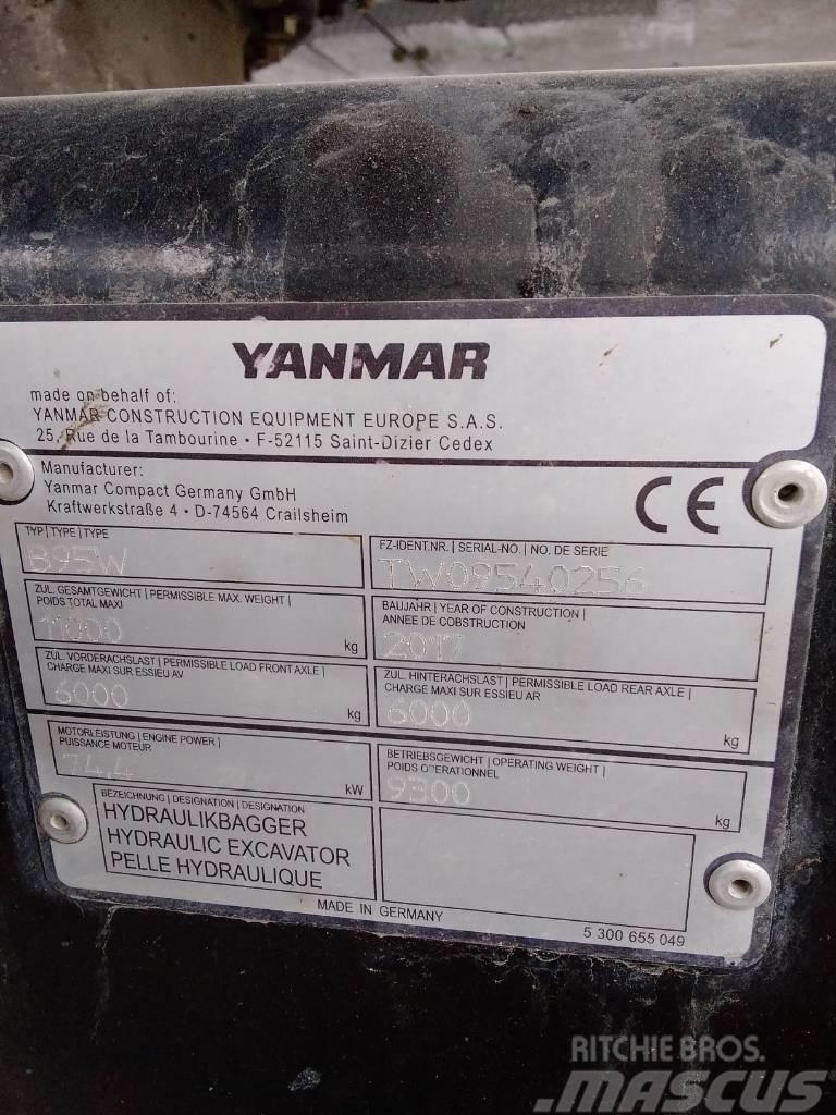 Yanmar B95W Ratasekskavaatorid