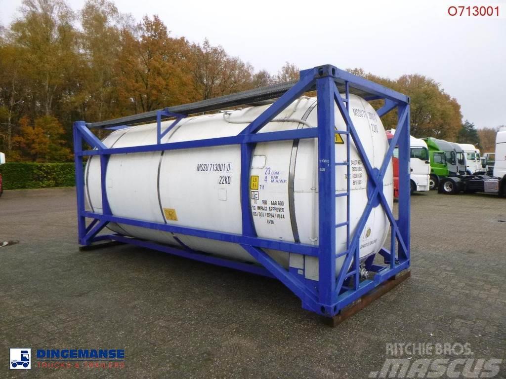  M Engineering Chemical tank container inox 20 ft / Vedeliku konteinerid