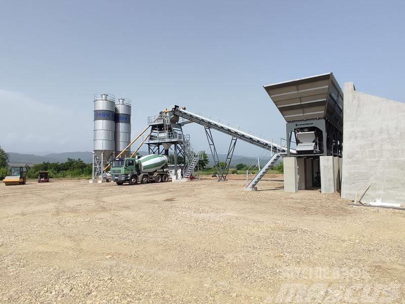 Constmach 120 M3/H Stationary Concrete Batching Plant Betoonitehased