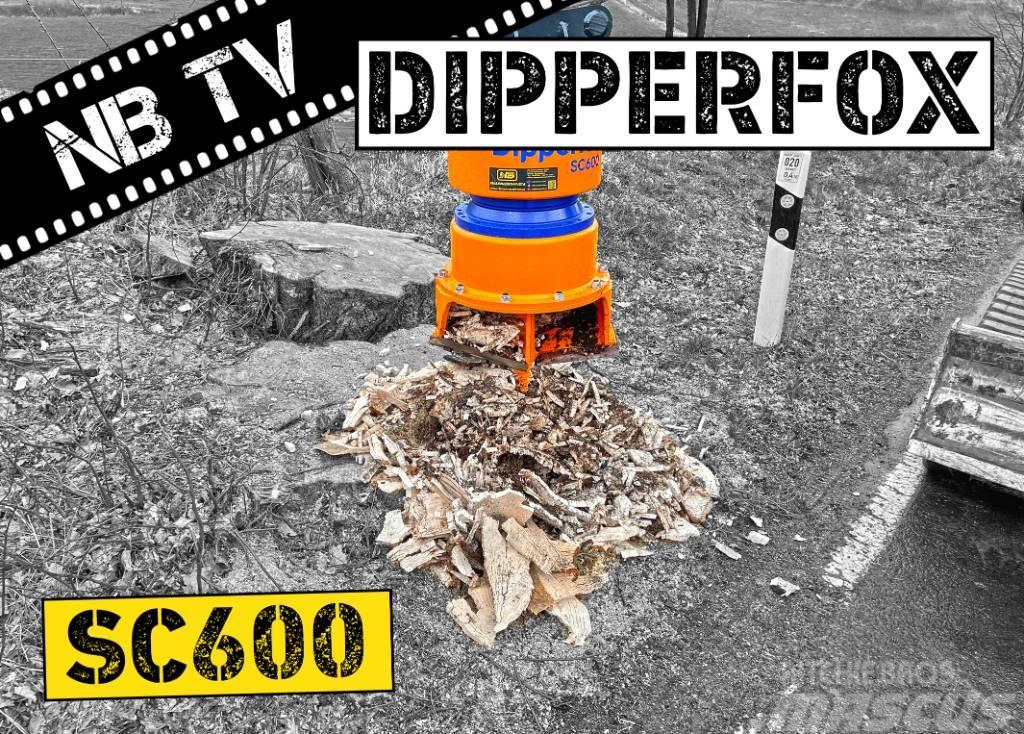 Dipperfox Baumstumpffräse SC600 -  60 Stümpfe pro Kännufreesid