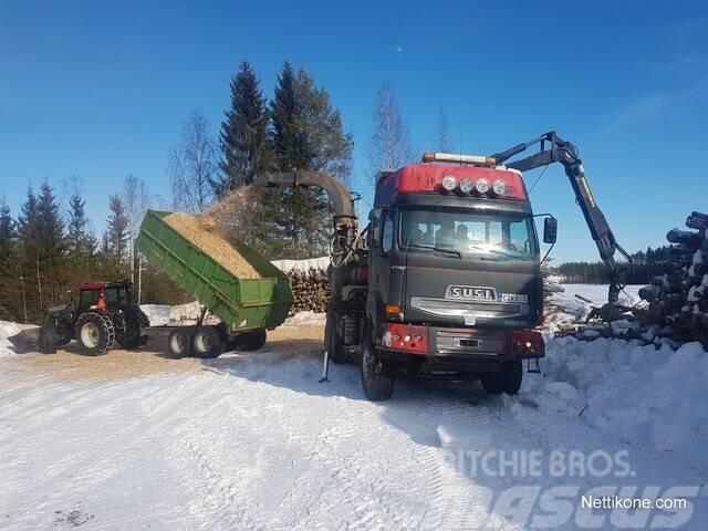 Heinola 1310 RML -Chipper:  SISU 18/630 6x4 -Truck Puiduhakkurid