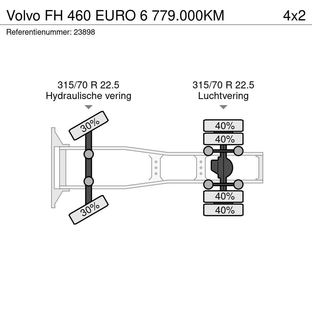 Volvo FH 460 EURO 6 779.000KM Sadulveokid