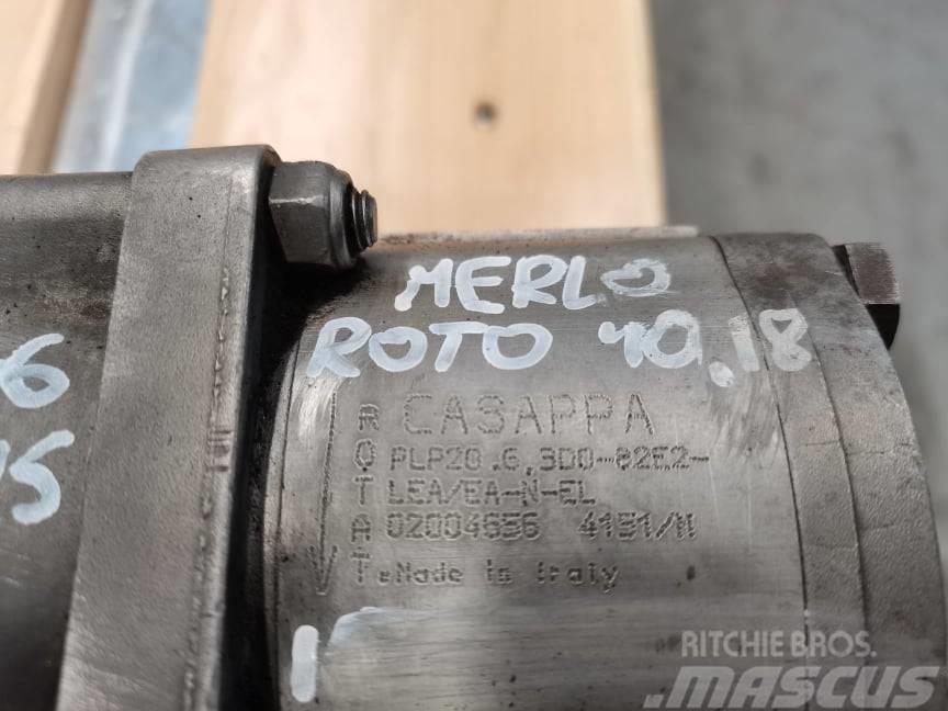Merlo 40.18 Roto {power steering pump Casappa} Hüdraulika