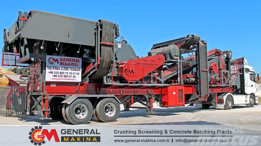  General Mobile Crusher Plant 800 Iseliikuvad purustid