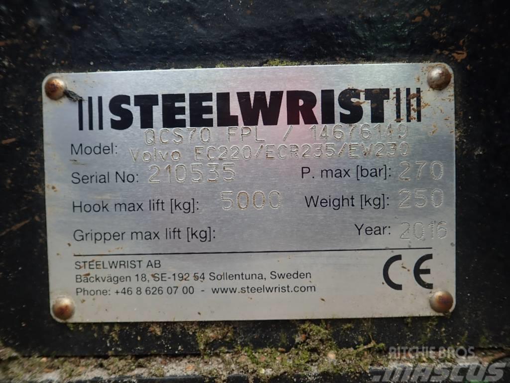 Steelwrist hydr. Schnellwechsler S70 mit Lasthaken passend fü Kiirliitmikud
