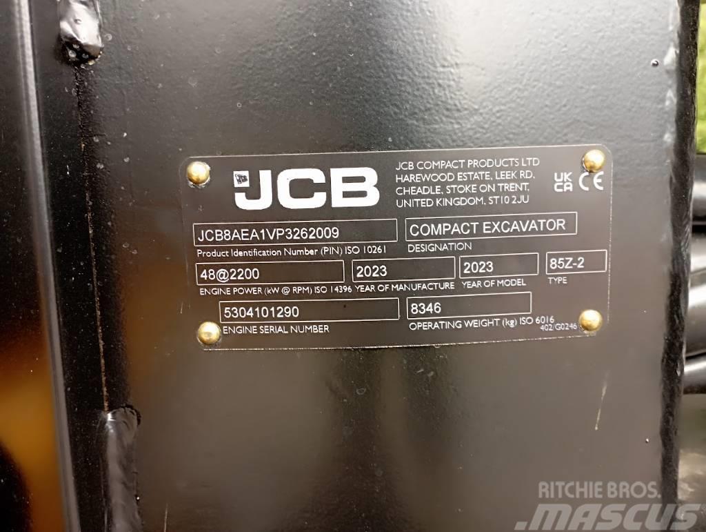 JCB 85Z Väikeekskavaatorid 7t-12t