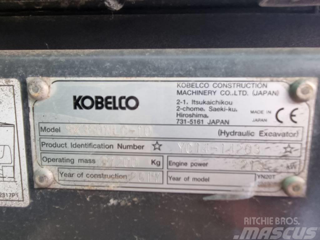 Kobelco SK350NLC-10 Roomikekskavaatorid