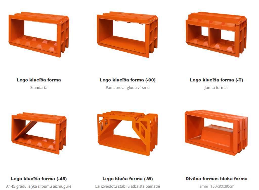  Fibo Intercon Interlocking Moulding Blocks Betona  Betoonivalmistamistarvikud