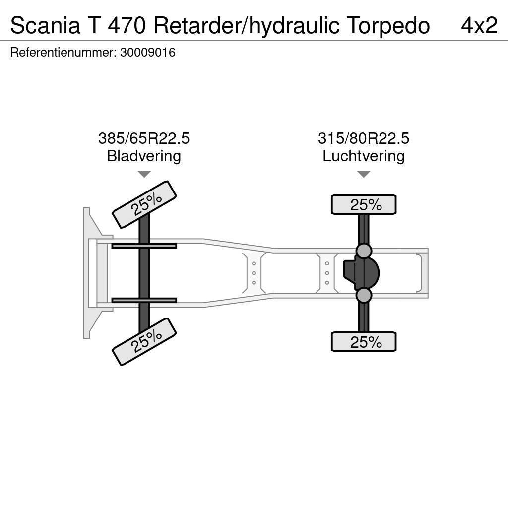 Scania T 470 Retarder/hydraulic Torpedo Sadulveokid