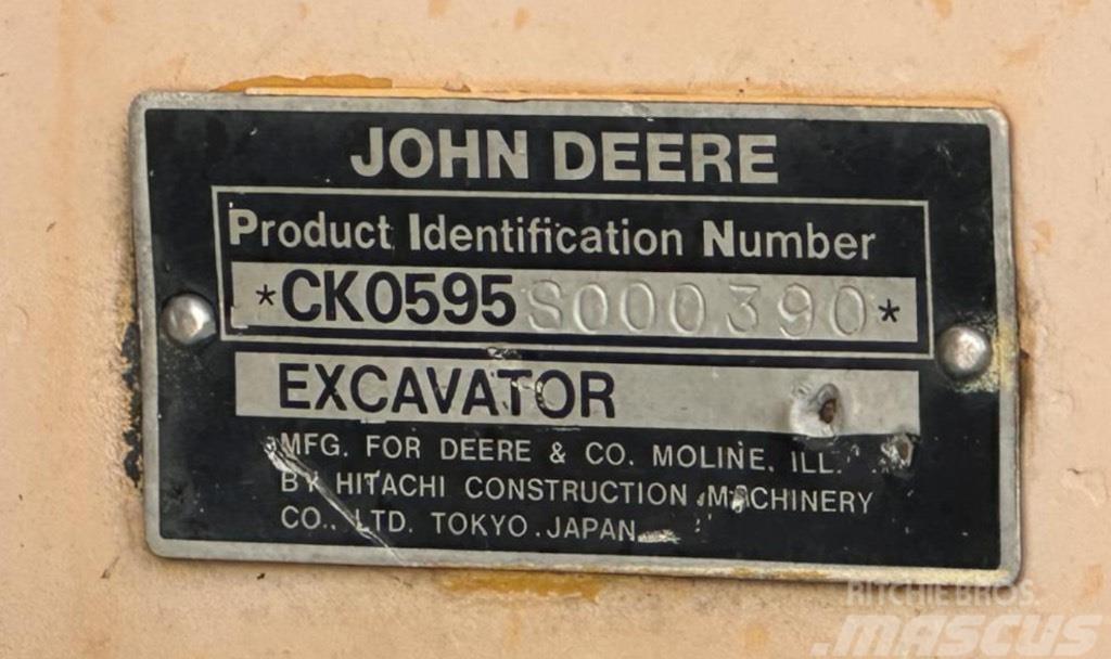 John Deere 595 Ratasekskavaatorid