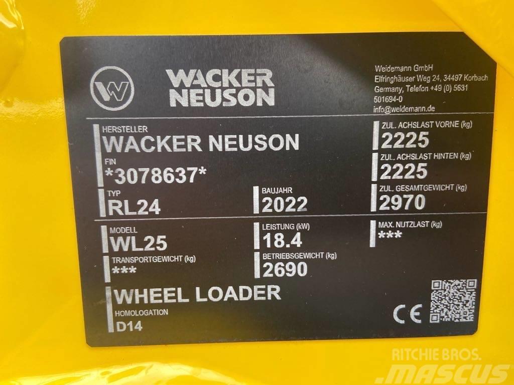 Wacker Neuson WL25 Rataslaadurid