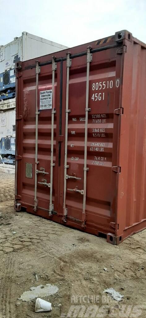 CIMC 40 Foot High Cube Used Shipping Container Konteinerveohaagised