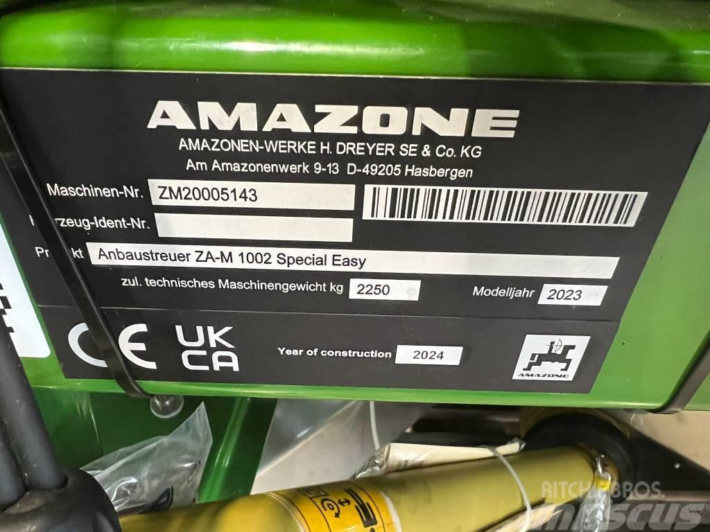 Amazone ZA-M 1002 Special easy Mineraalväetise laoturid