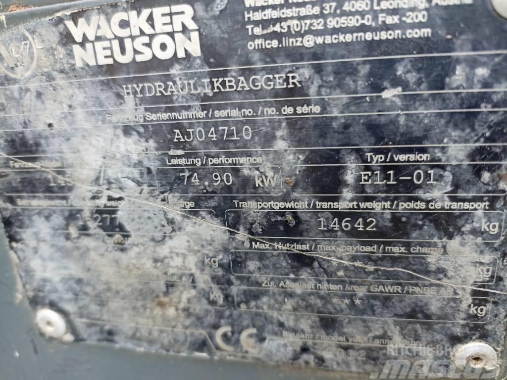 Wacker Neuson 14504 Roomikekskavaatorid