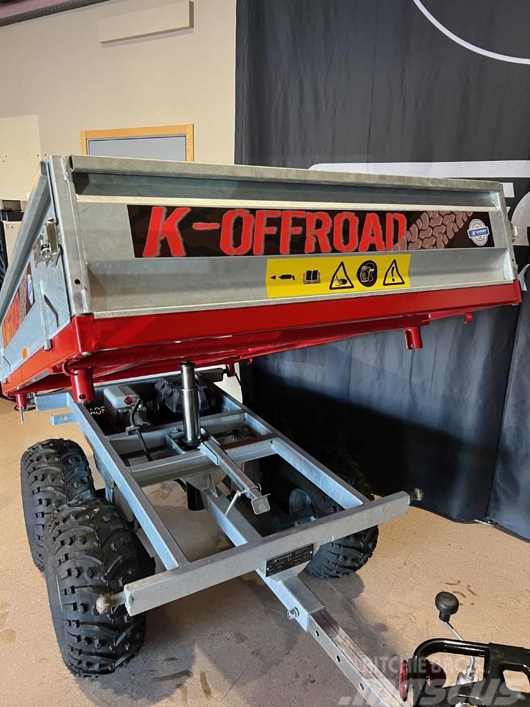  K Vagnen K-Offroad EL Tipp med fjärr 1200kg Kallurhaagised