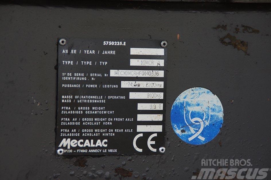 Mecalac Rupsgraafmachine 10MCR Roomikekskavaatorid