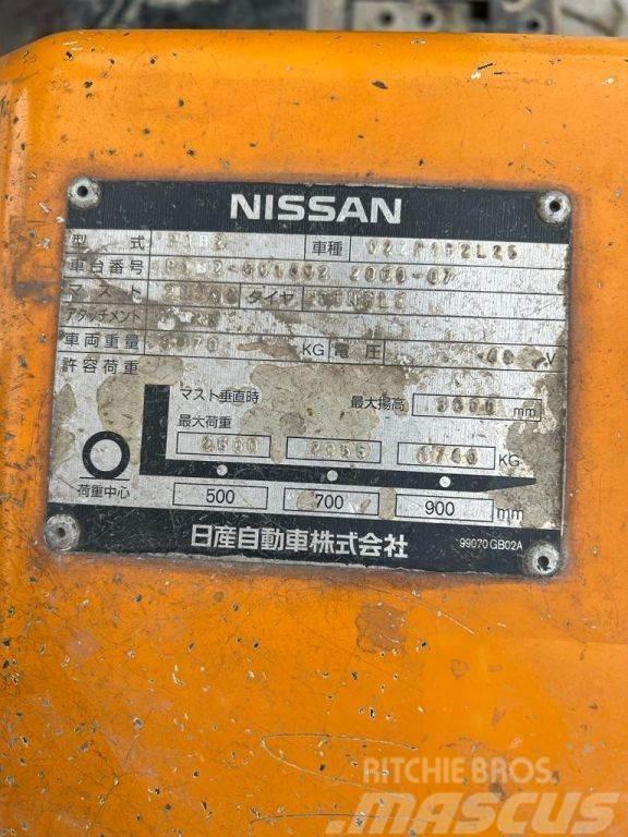 Nissan Duplex, 2.500KG, 4.926hrs!!, no charger 02ZP1B2L25 Elektritõstukid