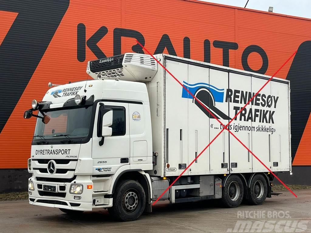 Mercedes-Benz Actros 2655 L 6x4 FOR SALE AS CHASSIS / RETARDER / Raamautod