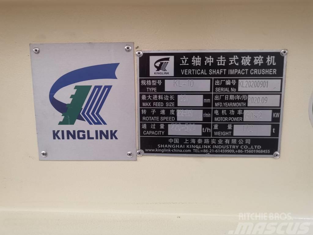 Kinglink Barmac VSI crusher KL-10 | Mineral Concrete Sands Purustid