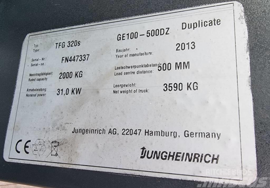 Jungheinrich TFG 320s Gaasitõstukid