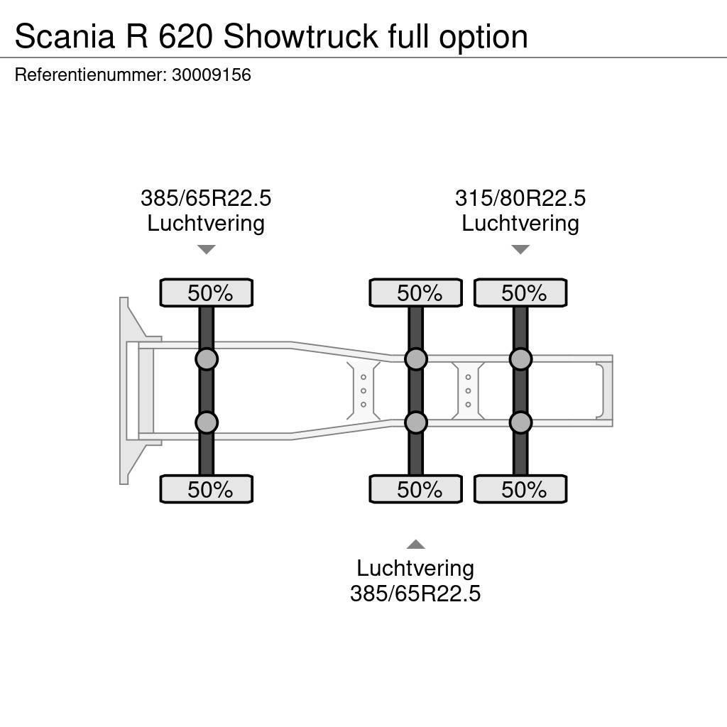 Scania R 620 Showtruck full option Sadulveokid