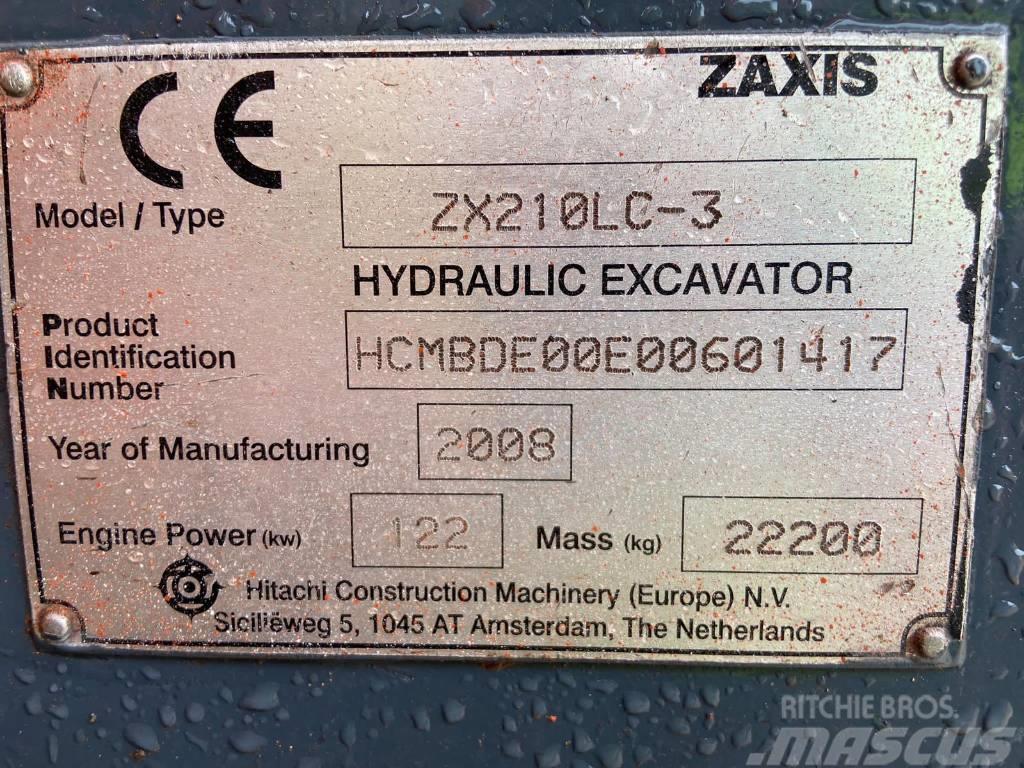 Hitachi ZX 210 LC-3 Roomikekskavaatorid