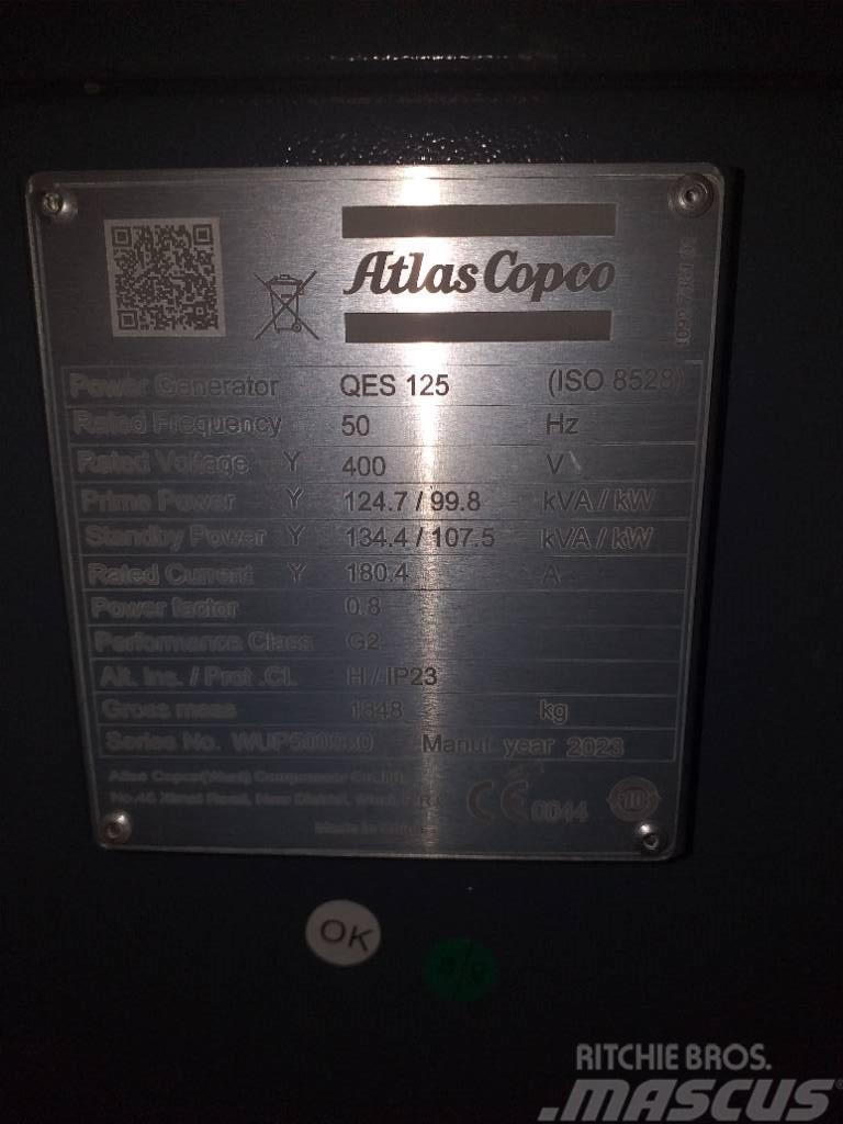 Atlas Copco QES125 Diiselgeneraatorid